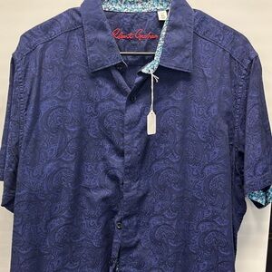Robert Graham Blue Paisley Men's Shirt